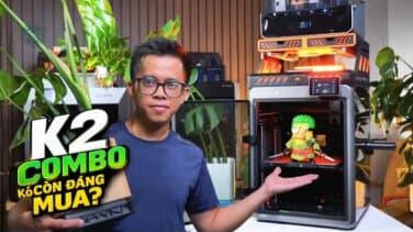 Review máy in 3D Creality K2 Combo - Còn đáng mua năm 2026?