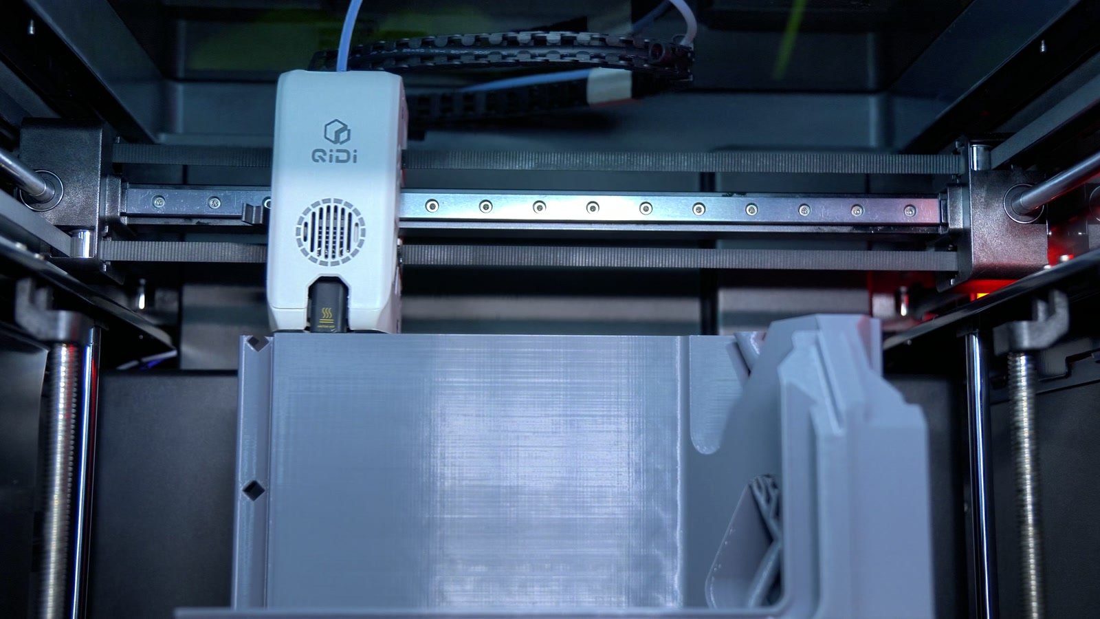 PETG riser part printing on the QIDI PLUS 5